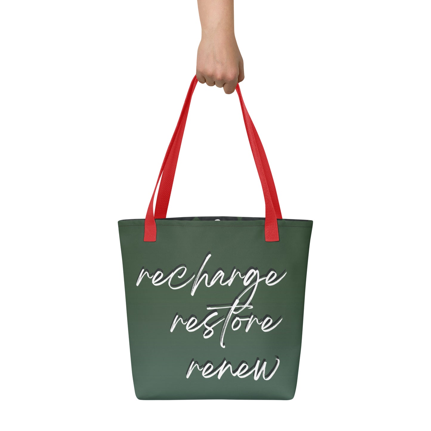 Recharge Restore Renew Urban Essentials Tote