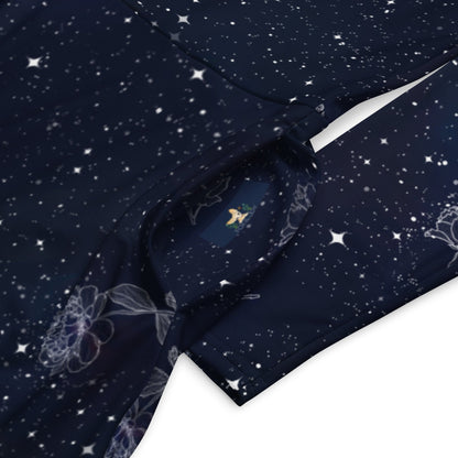 Flower Constellation long sleeve midi dress - Fox & Joy