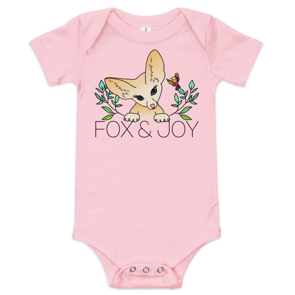 Fox & Joy Baby short sleeve onesie - Fox & Joy