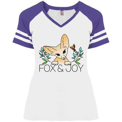 Fox & Joy Full Logo Women's Game Day Tee - Fox & Joy