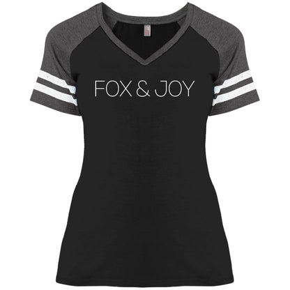 Fox & Joy Text Only Logo Women's Game Day Tee - Fox & Joy