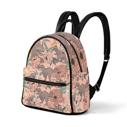 Pink Rosie The T-Rex Backpack Purse - Fox & Joy