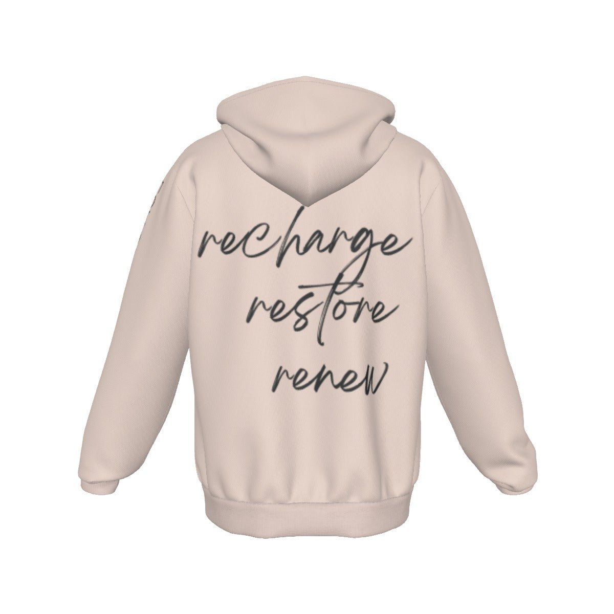Recharge Restore Renew Toasted Marshmellow Zip-up Hoodie - Fox & Joy